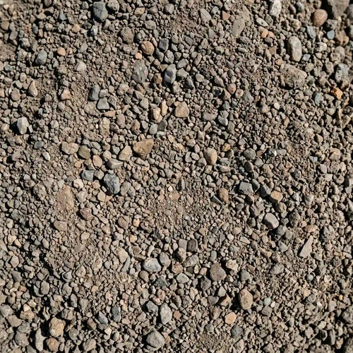 Detalle de base estabilizada para construcción, Áridos Miko