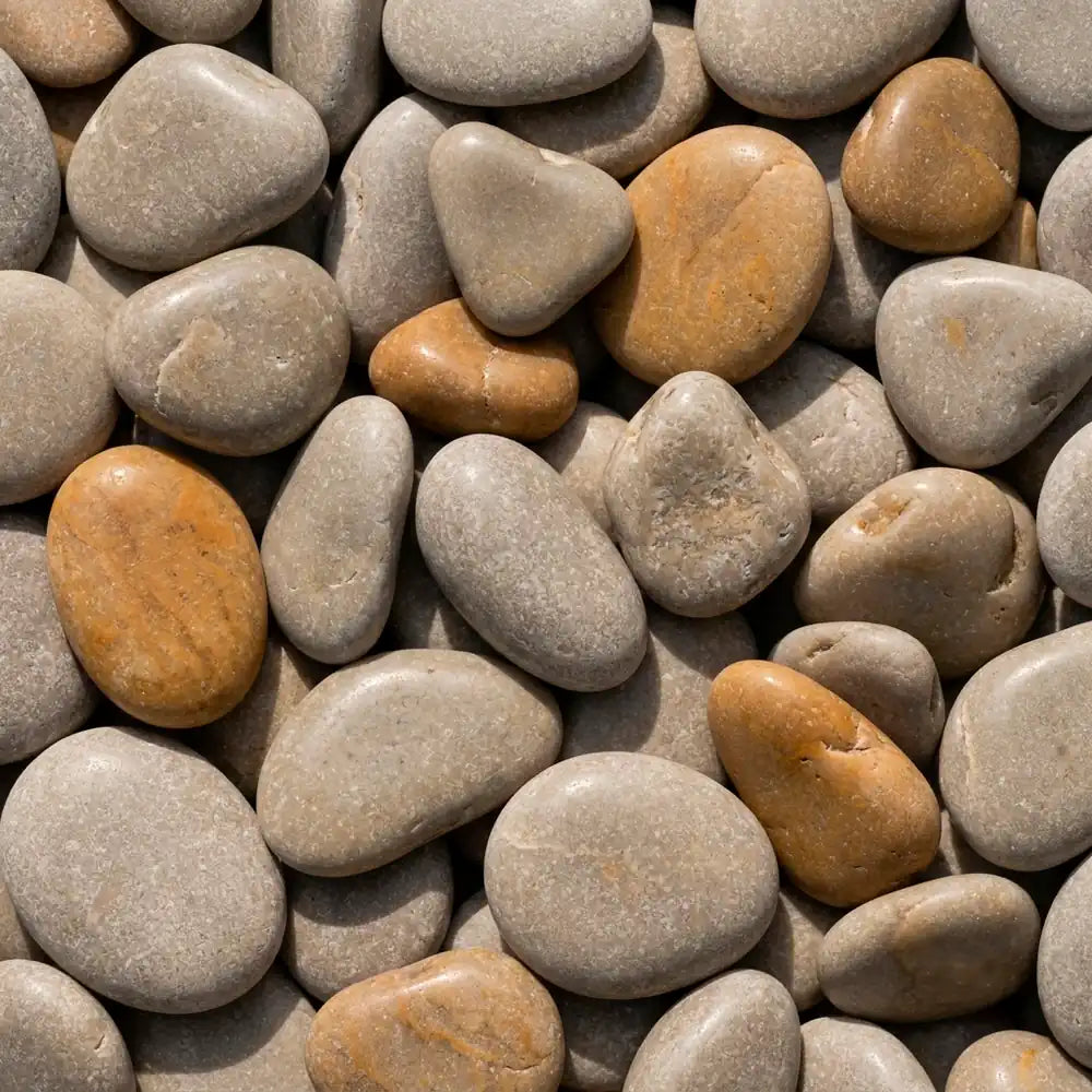 Piedra rodada para jardinería, Áridos Miko